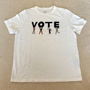 Madewell Vote Women’s Crewneck Tee T-Shirt